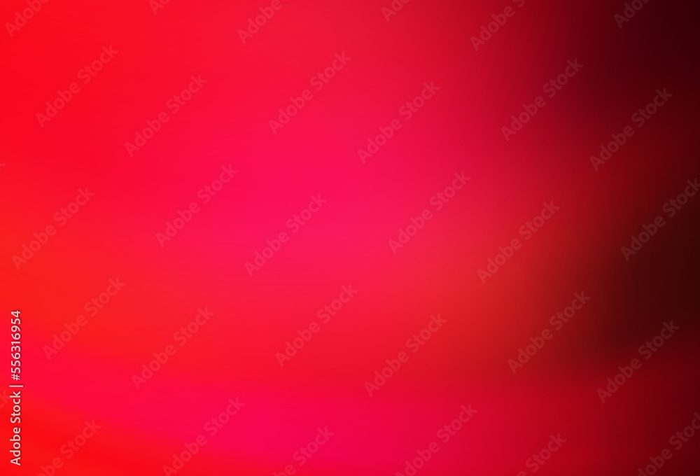 Light Red vector blurred bright pattern.