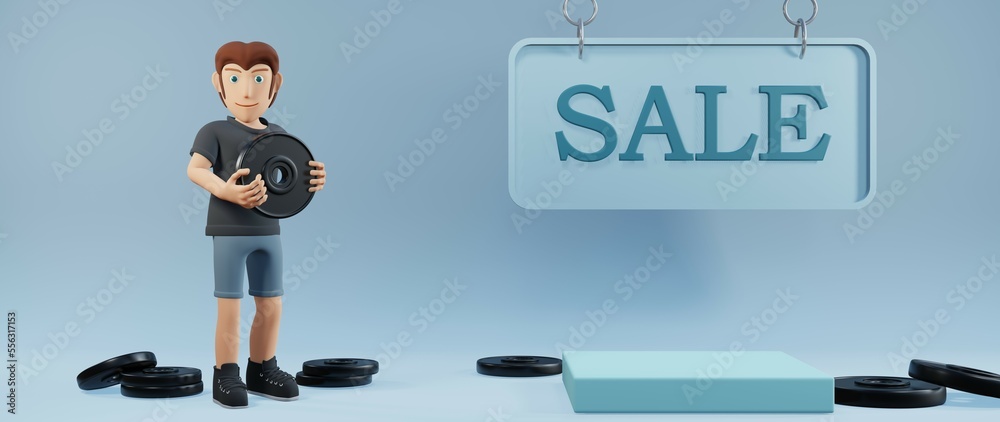 3D rendering of podium for fitness products health products or dietary supplement 3D rendering of podium for fitness products health products or dietary supplement