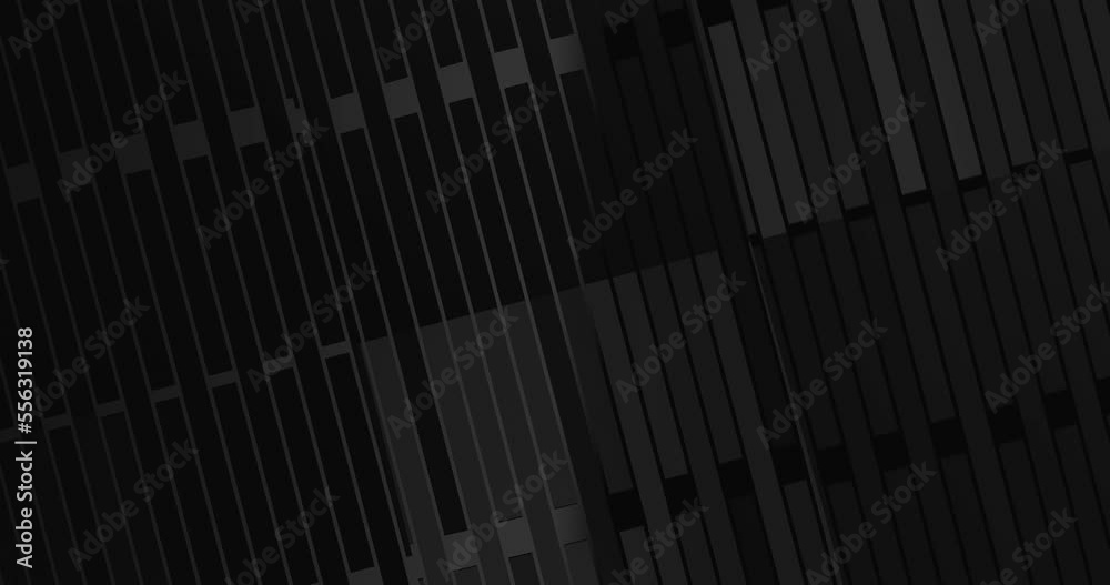 3d render with black slabs with rectangles 3d render with black slabs with rectangles