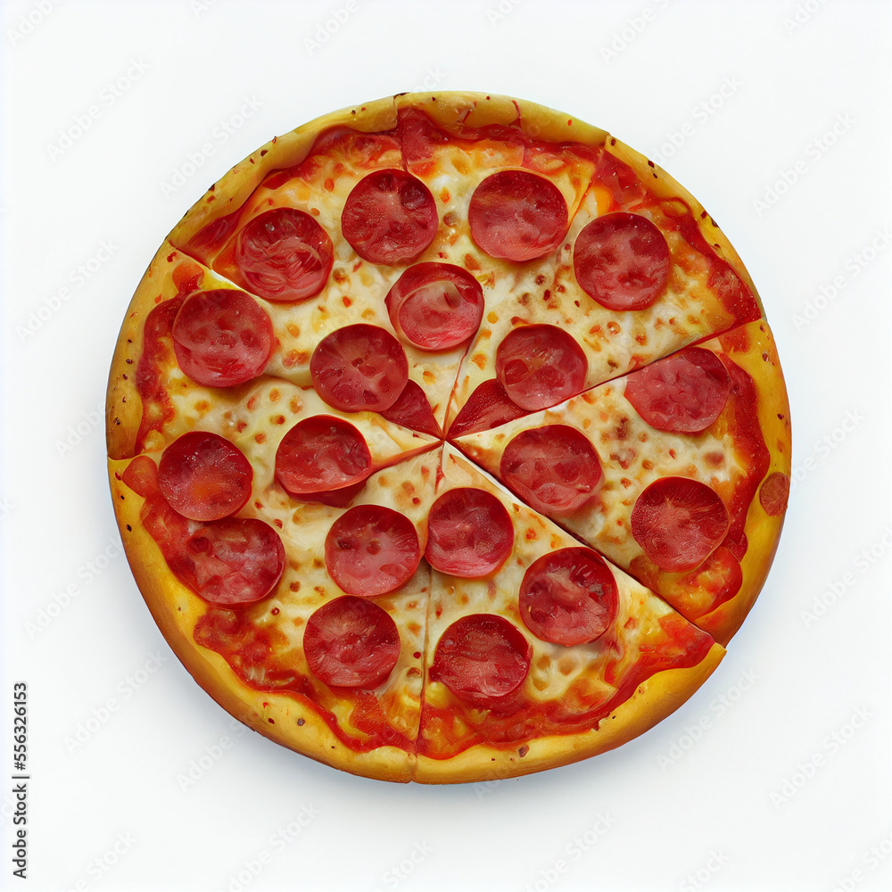 pizza isolated on white pizza isolated on white