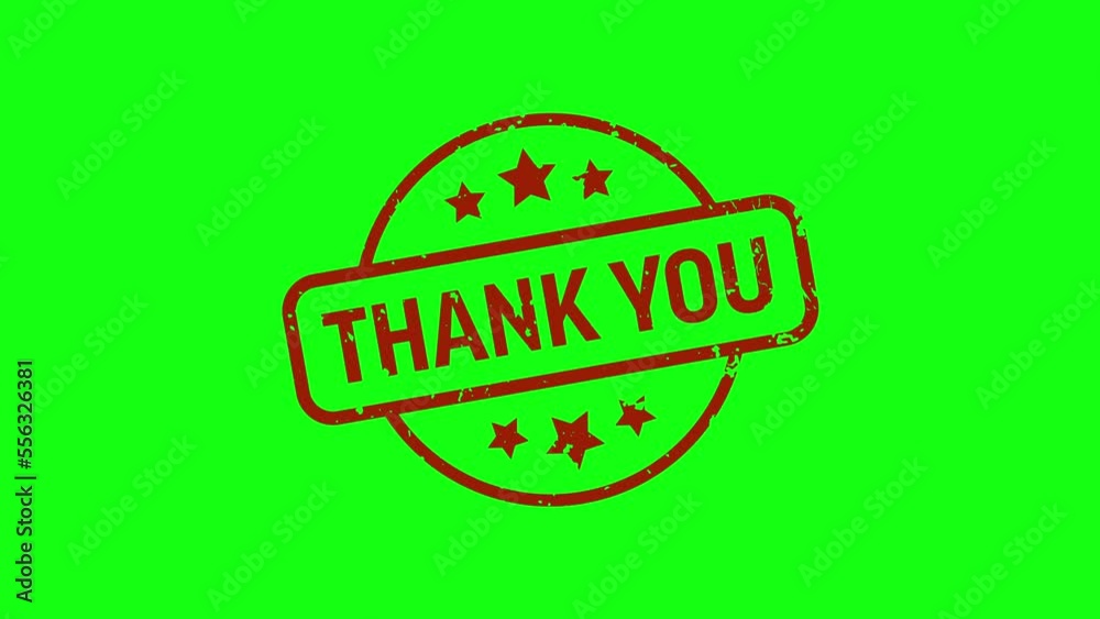 Thank You - Stamp, Imprint, Seal Template. 4K Video Motion Graphics Footage. Chroma key. Alpha Channel Thank You - Stamp, Imprint, Seal Template. 4K Video Motion Graphics Footage. Chroma key. Alpha Channel