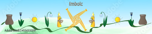 The pagan holiday of Imbolc. Background.