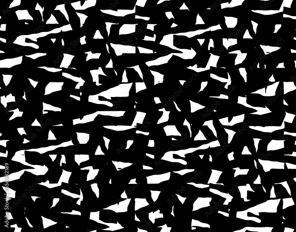 Full Seamless Texture Pattern. Monochrome Abstract Lines Vector. Black and White Dress Fabric Print. Design for Textile and Home Decoration. Full Seamless Texture Pattern. Monochrome Abstract Lines Vector. Black and White Dress Fabric Print. Design for Textile and Home Decoration.