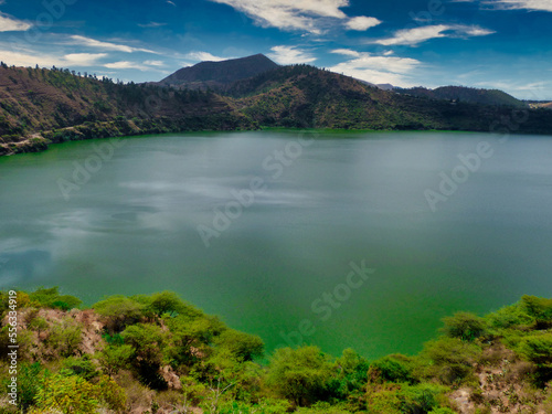 Bishoftu lake, Debre Zeyit, Ethiopia photo