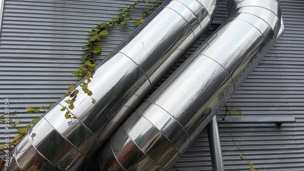 Air conditioning system by aluminum tubes. Air conditioning system by aluminum tubes.