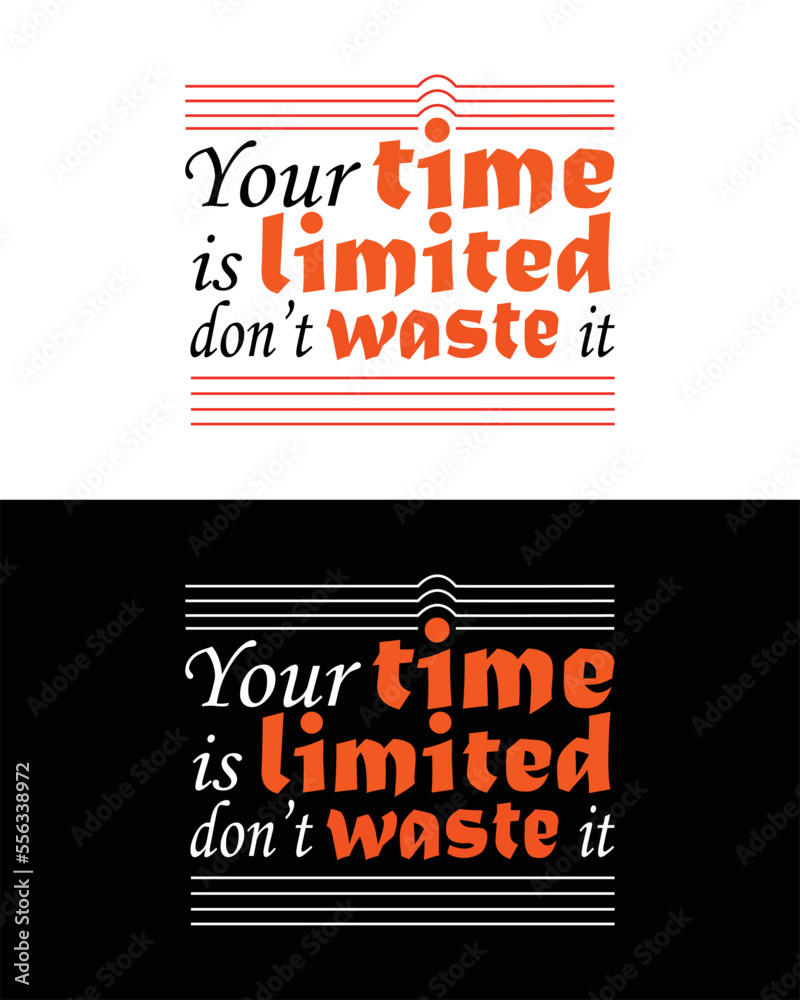 Obraz premium T-shirt design template, typography and vector graphics