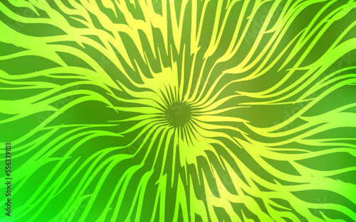Light Green  Yellow vector pattern with sharp lines.