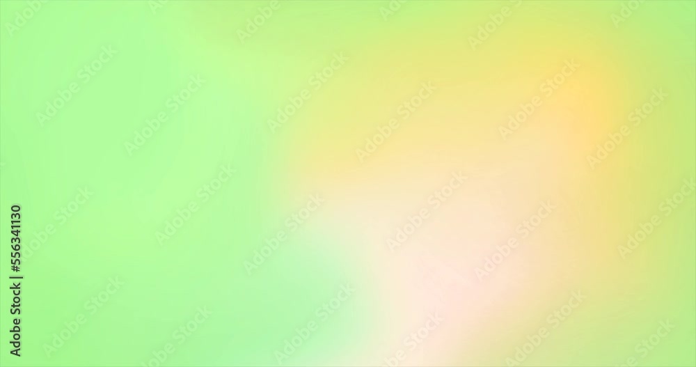 green yellow white gradient abstract background animation