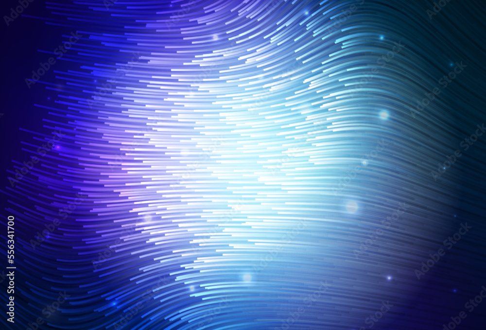 Dark Pink, Blue vector template with curved lines. Dark Pink, Blue vector template with curved lines.
