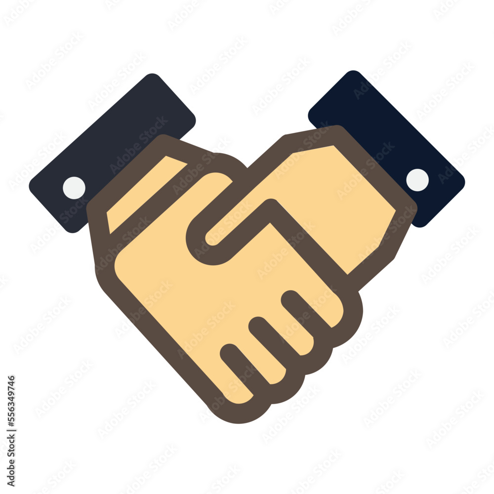 Handshake Flat Icon