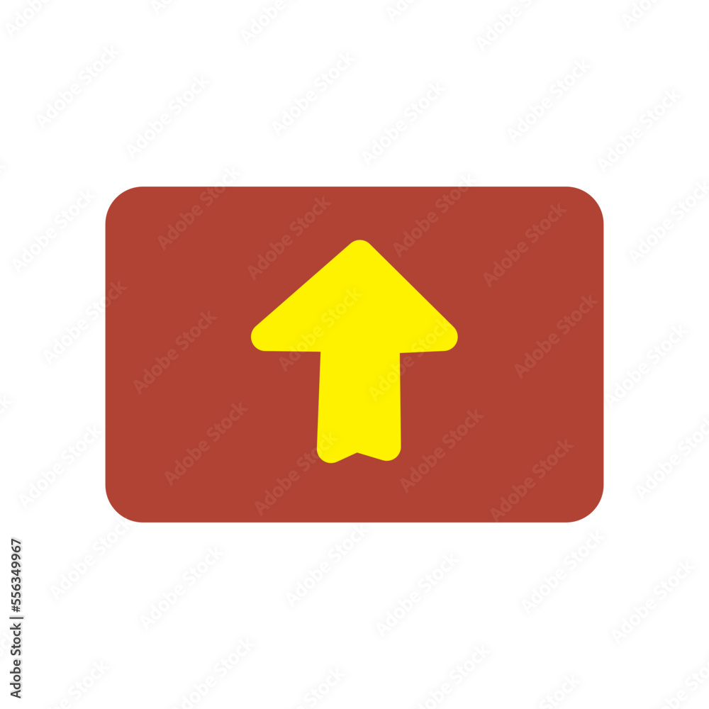 Up Flat Icon Up Flat Icon