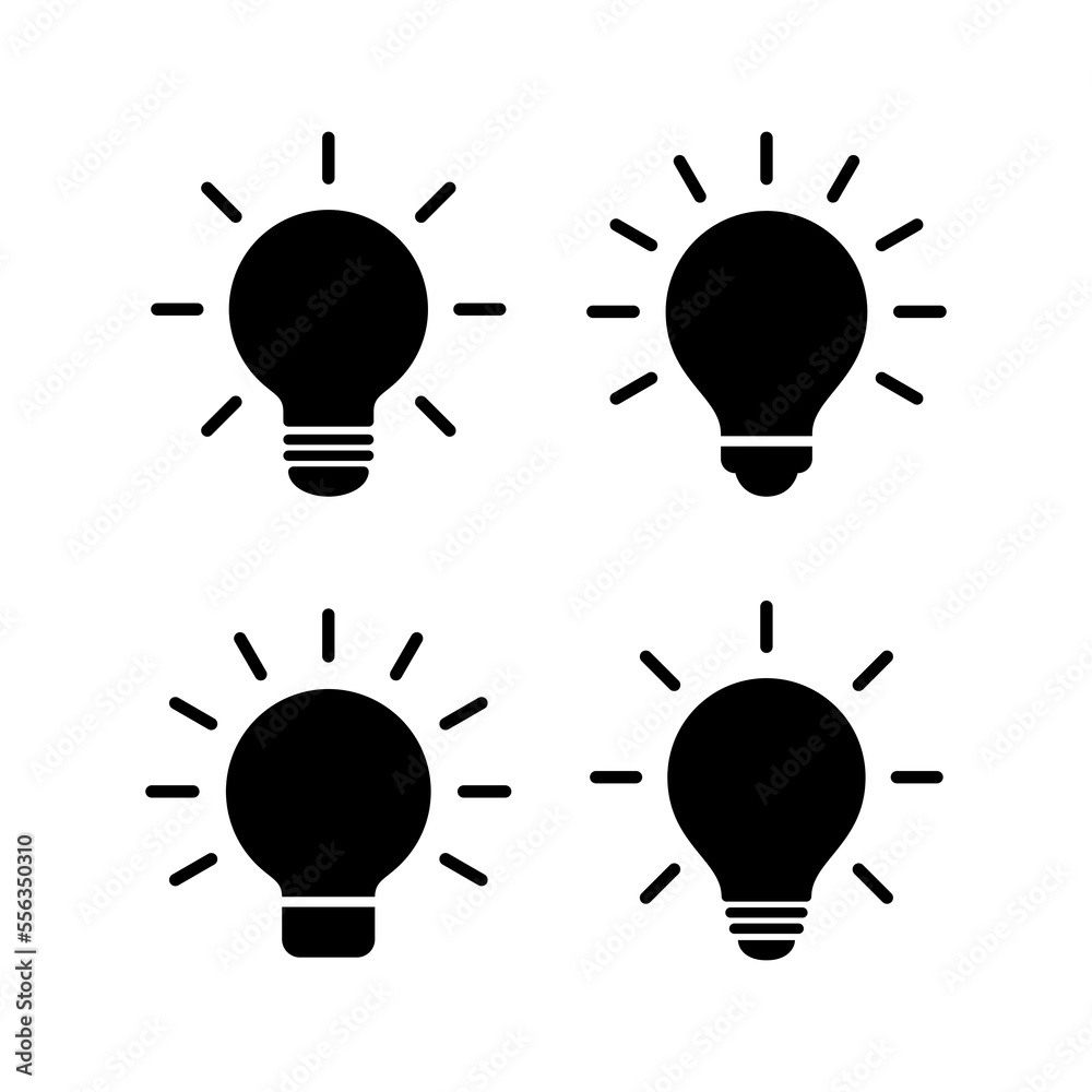 Lamp icon vector for web and mobile app. Light bulb sign and symbol. idea symbol. Lamp icon vector for web and mobile app. Light bulb sign and symbol. idea symbol.
