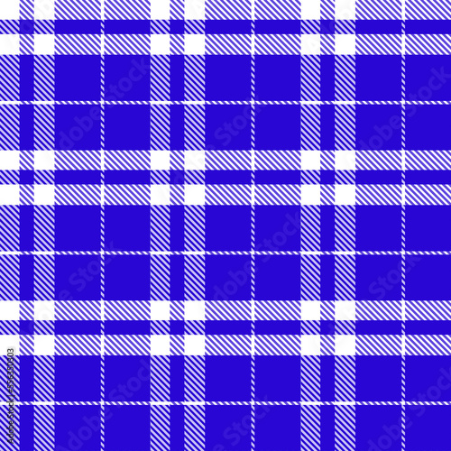 blue plaid fabric texture