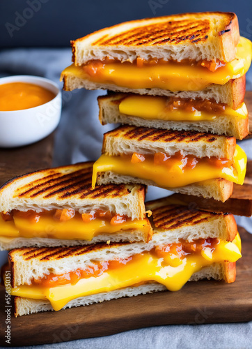 grilled cheese sandwich for breakfast, tasty