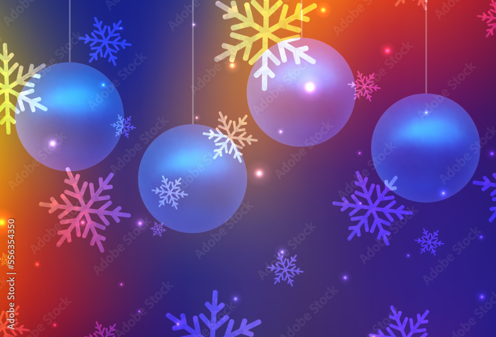 Dark Blue, Red vector background in Xmas style. Dark Blue, Red vector background in Xmas style.