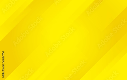 シンプルな黄色の抽象背景素材、斜めのグラデーション、交差する線、ベクター