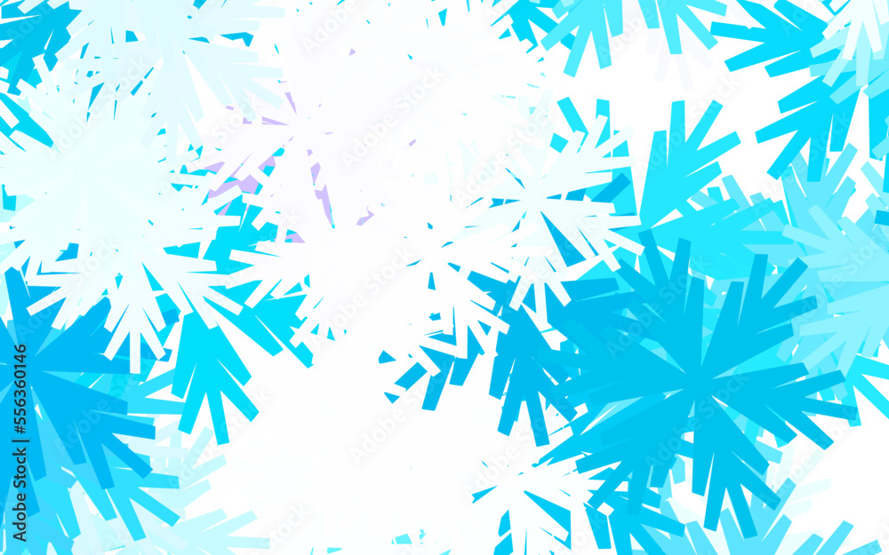 Light Blue, Red vector abstract design with flowers. Light Blue, Red vector abstract design with flowers.