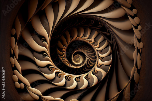 Hypnotic spiral figure idea...