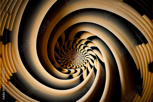 Hypnotic spiral figure idea...
