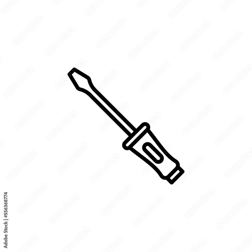 Screwdriver Icon vector design templates Screwdriver Icon vector design templates