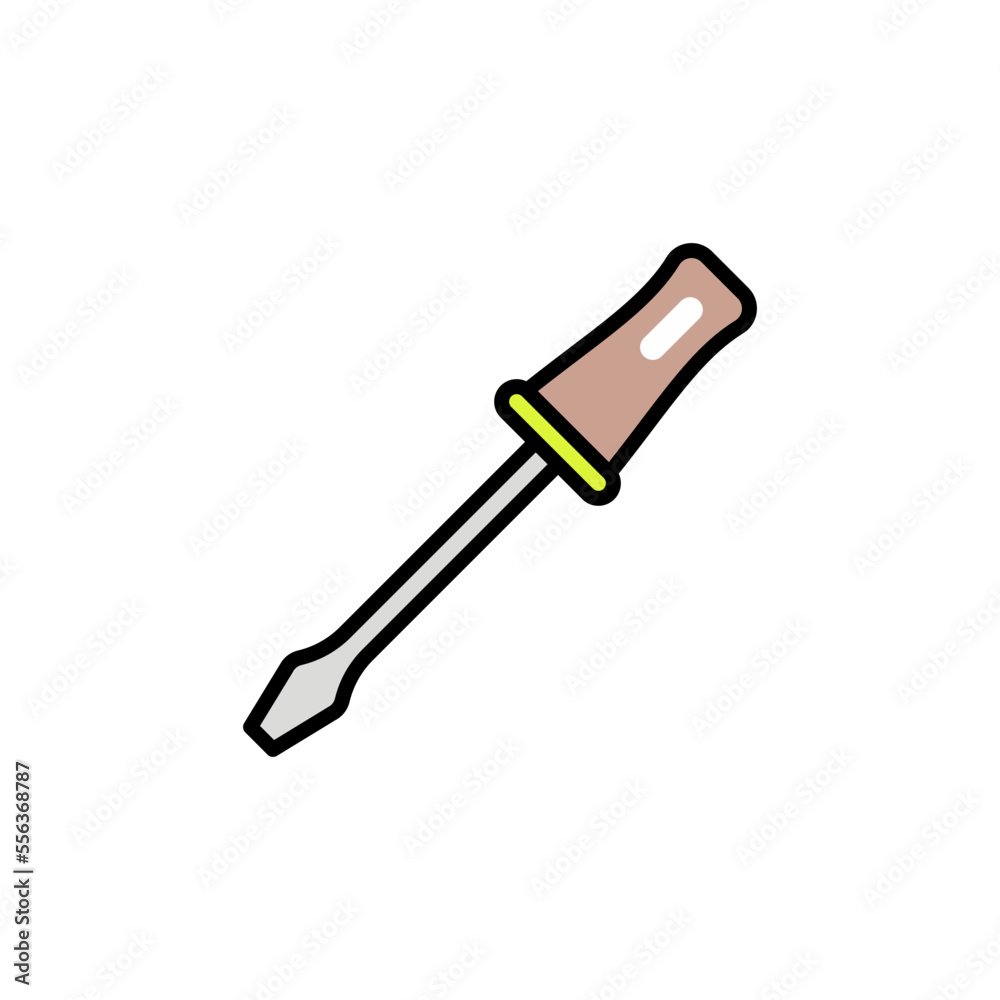 Screwdriver Icon vector design templates Screwdriver Icon vector design templates