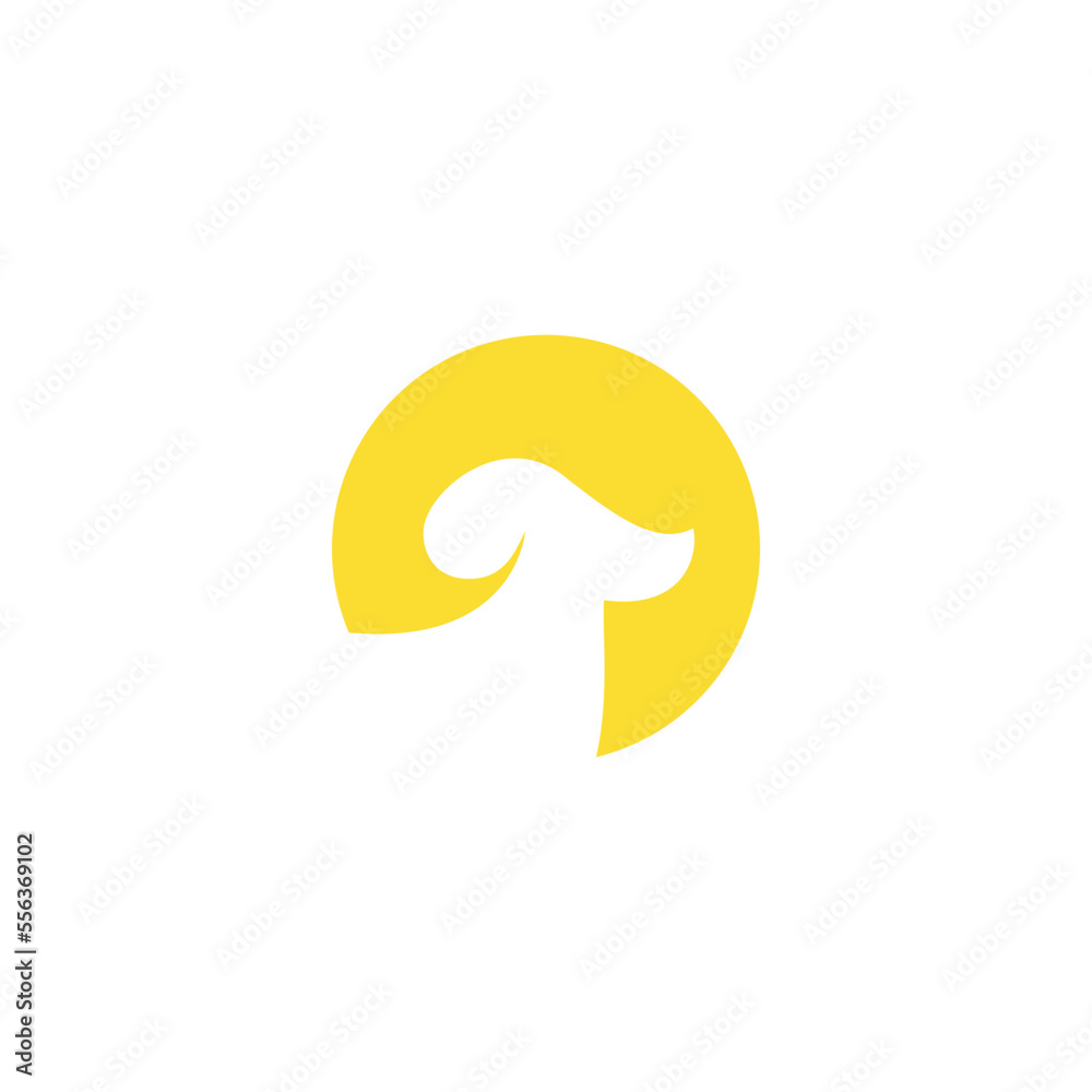 Dog grooming logo vector template. Dog grooming logo vector template.