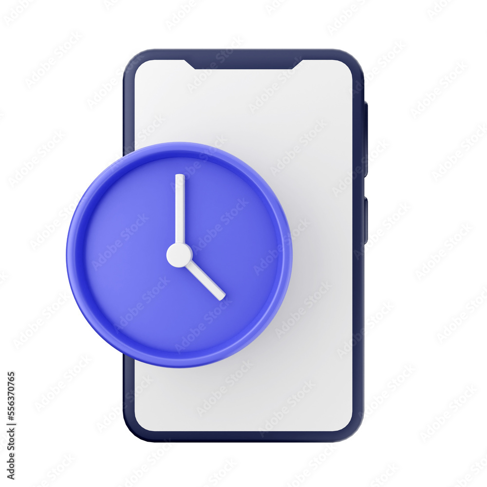 3d Smartphone icon illustration render 3d Smartphone icon illustration render
