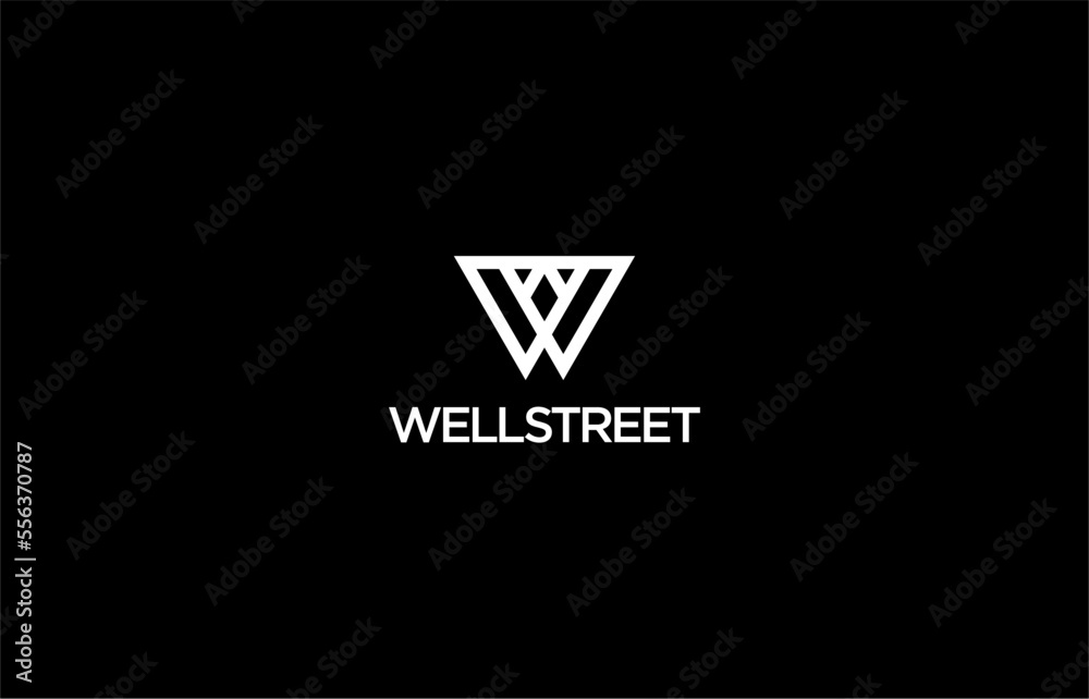 letter w logo design templates