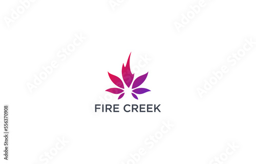 fire cbd logo design templates