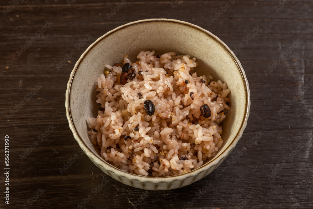 ごはん Japanese food, cooked rice set ごはん Japanese food, cooked rice set