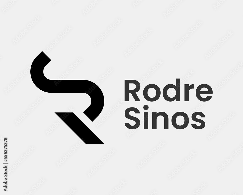 Letter RS SR Monogram Alphabet Simple Minimal Modern Contemporary Abstract Icon Vector Logo Design Letter RS SR Monogram Alphabet Simple Minimal Modern Contemporary Abstract Icon Vector Logo Design