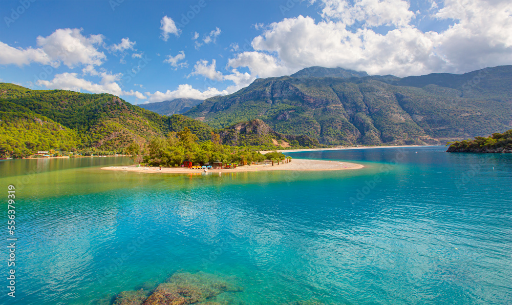 Oludeniz Beach And Blue Lagoon - Oludeniz beach is best beaches in Turkey - Fethiye, Turkey