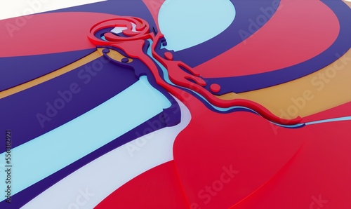 3D Backround Illustration 2023 World Cup Theme U20