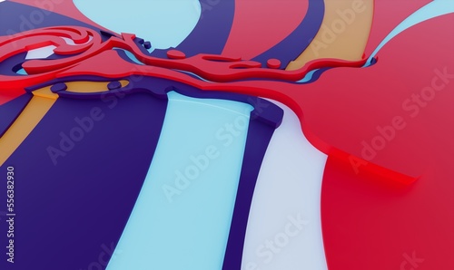 3D Backround Illustration 2023 World Cup Theme U20