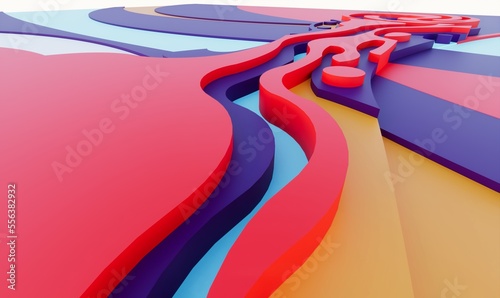 3D Backround Illustration 2023 World Cup Theme U20