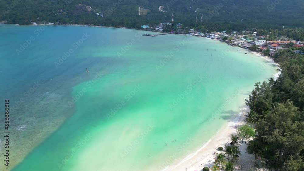 Amazing aerial view of a beach in Thailand. Amazing aerial view of a beach in Thailand.