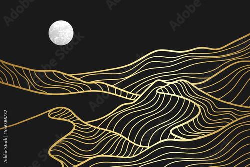 moon and stars