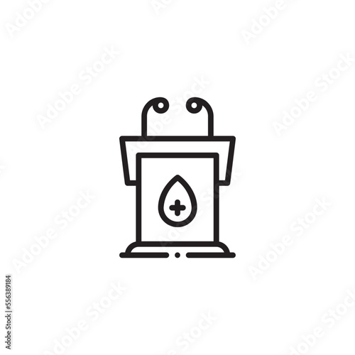 Podium Speech Icon