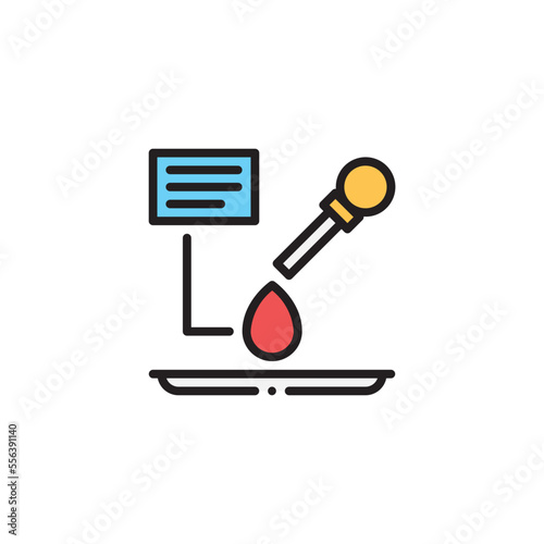 Blood Type Test Icon