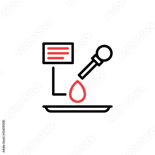 Blood Type Test Icon