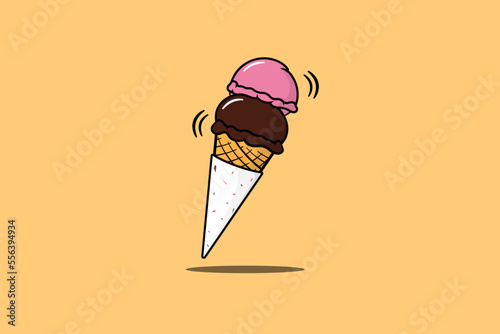 IceCream Chocolate Scoop