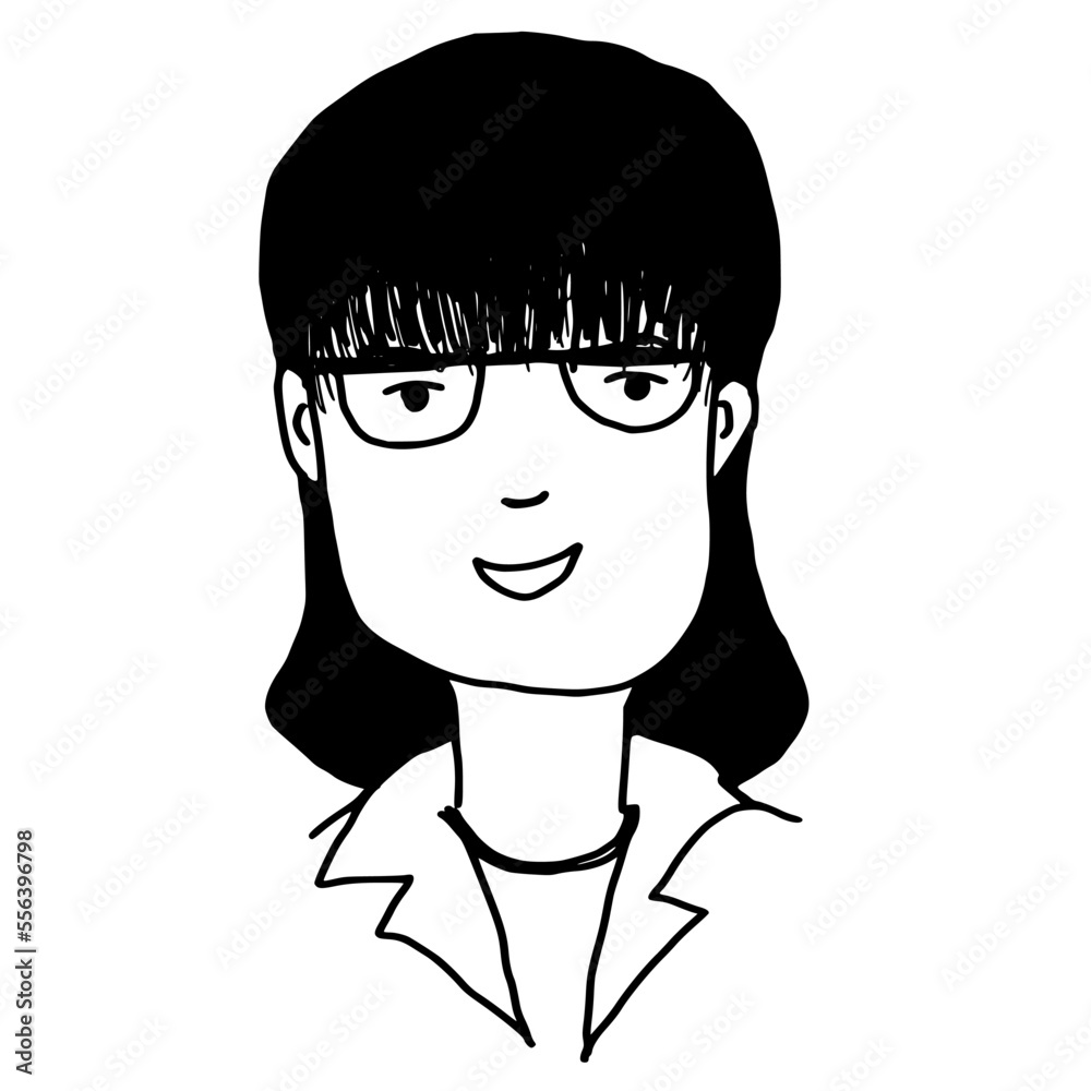 People icon hand draw minimalist avatar cartoon design People icon hand draw minimalist avatar cartoon design