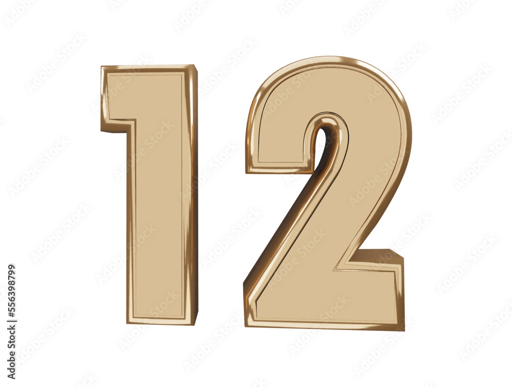 Number letter text effect vector illustration Number letter text effect vector illustration