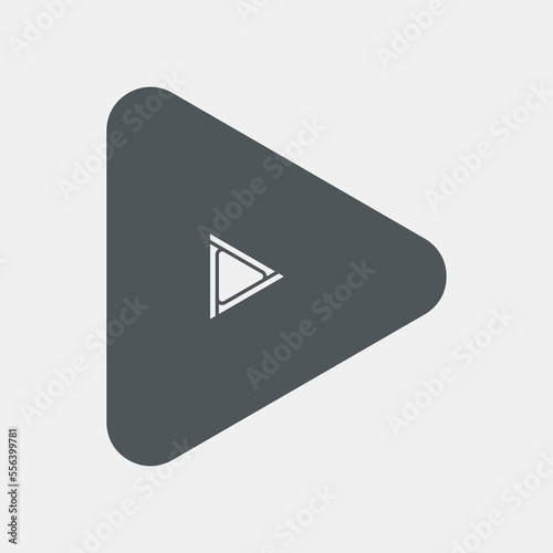 Free Download Play button site video quality vector illustration cut - GFXLoad