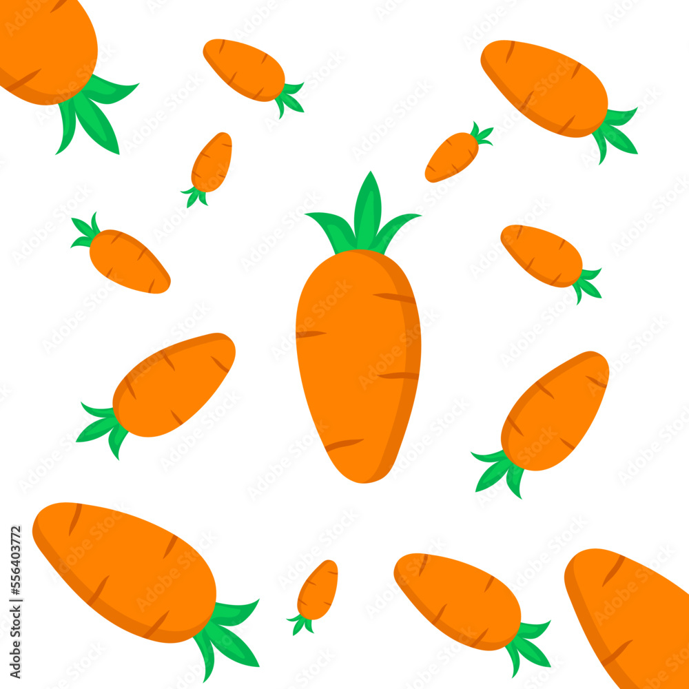 carrot, vector illustration of carrot carrot, vector illustration of carrot