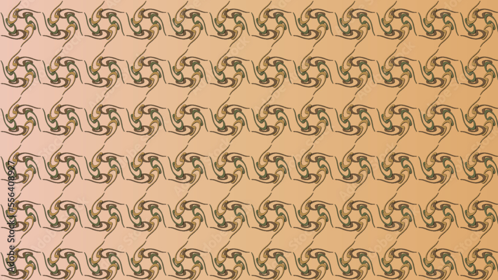 Arabic Alphabet shapes turned into Geometrical textured pattern with decorative ornamental illustrations for desktop, wallpaper, background, texture (Beige Vintage colors)