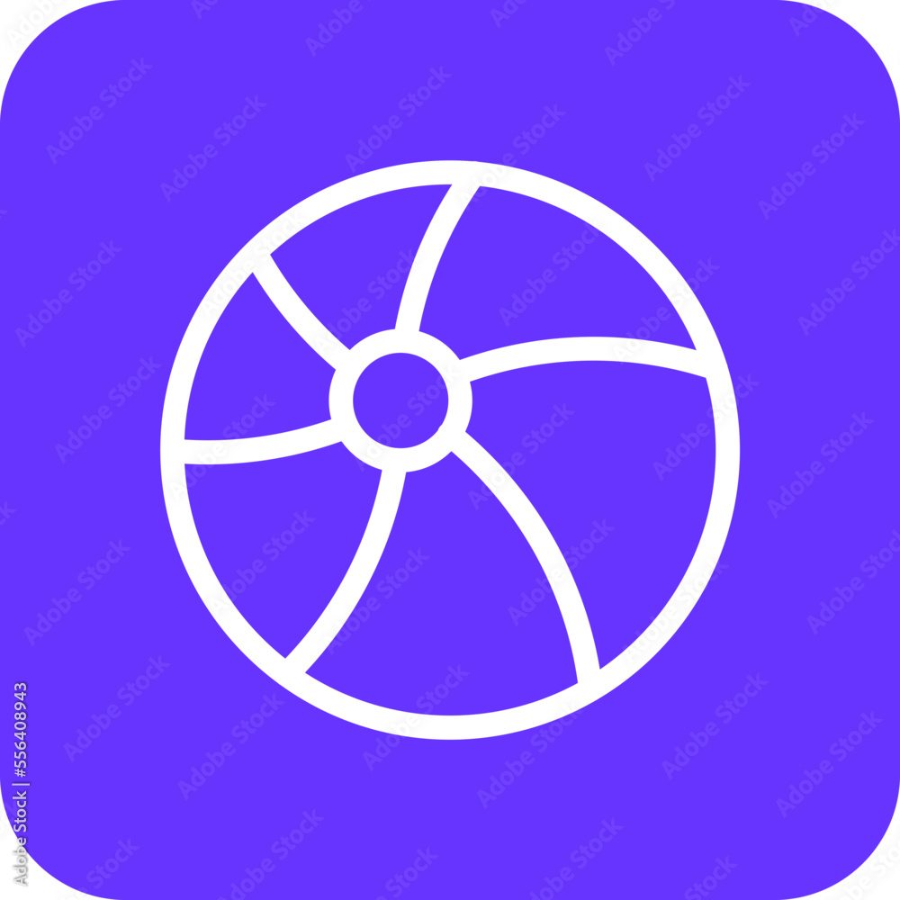 Beach Ball Icon Style Beach Ball Icon Style