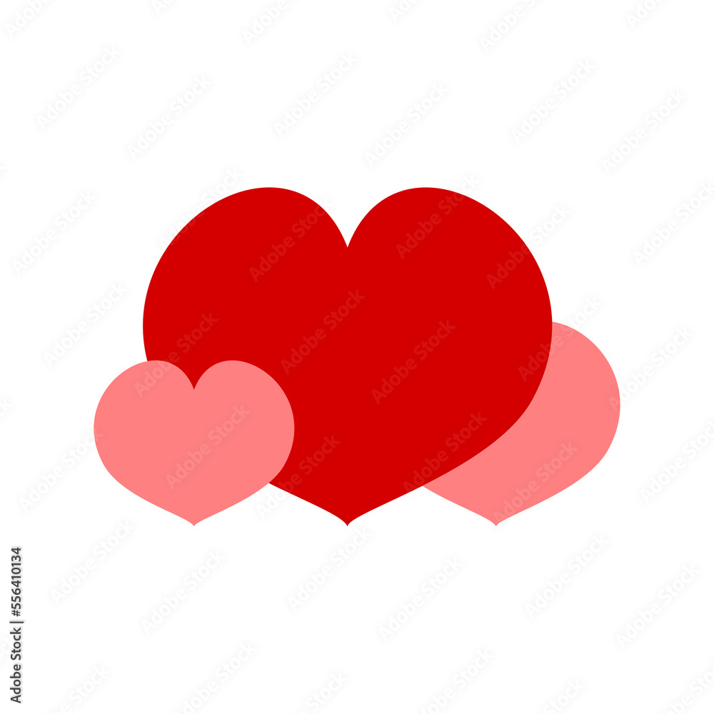 cute themed love shapes or heart shapes cute themed love shapes or heart shapes