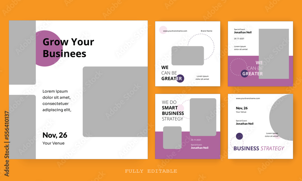 Editable minimal social media, web Banner Post Template. Suitable for social media posts and web internet ads. Vector illustration Editable minimal social media, web Banner Post Template. Suitable for social media posts and web internet ads. Vector illustration