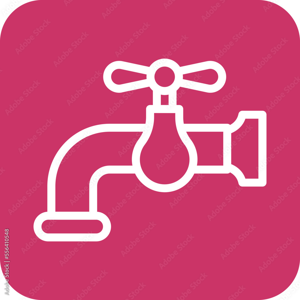 Water Tap Icon Style Water Tap Icon Style